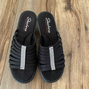 Skechers memory foam wedge